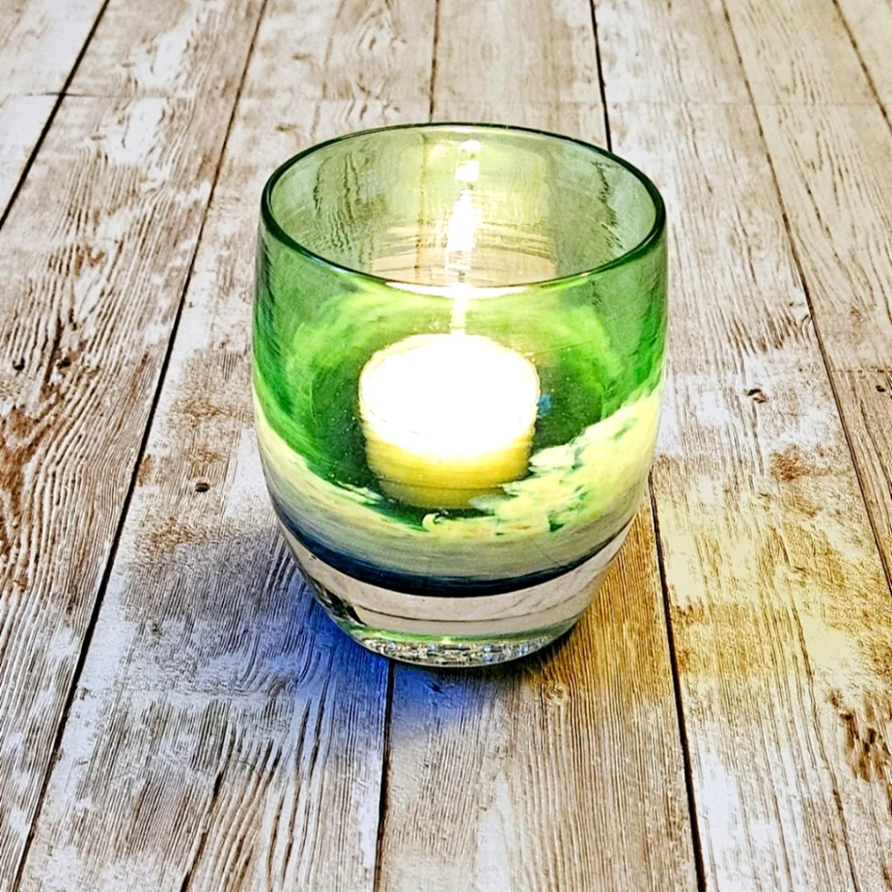 NIB Glassybaby SUNDAY Seahawks